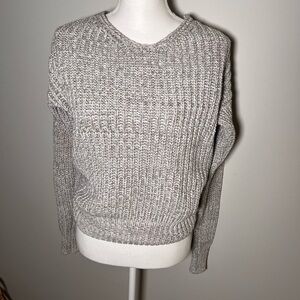 Women's Pullover Grey Sweater Melrose And‎ Market Size XXS